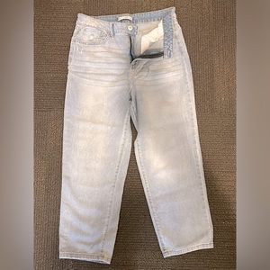 Sol High Rise Straight Jeans 15/32 W
